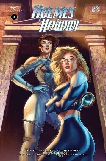 Holmes & Houdini #3 (of 3) Comic Book 2024 - Zenescope