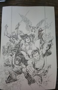 Justice League #1 Sketch Cover (2018)