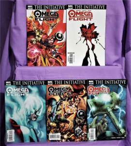 Avengers Initiative OMEGA FLIGHT #1 - 5 US AGENT Scott Kolins (Marvel 2007)