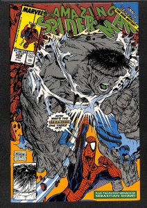 Amazing Spider-Man #328 NM- 9.2 vs Hulk! Todd McFarlane Art!