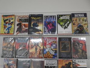 Huge Lot of 31 TPB's W/The Walking Dead, Batman, Silver Surfer Avg VF+ C...