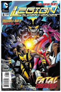 New 52 Legion of Super-Heroes #8 (DC, 2012) VF