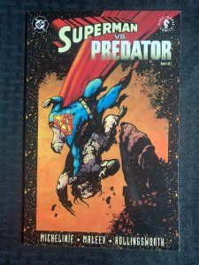 2000 SUPERMAN VS PREDATOR Book 1 VF+ 8.5 Dark Horse DC Comics