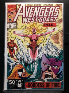 Avengers West Coast #71 Direct Edition (1991)
