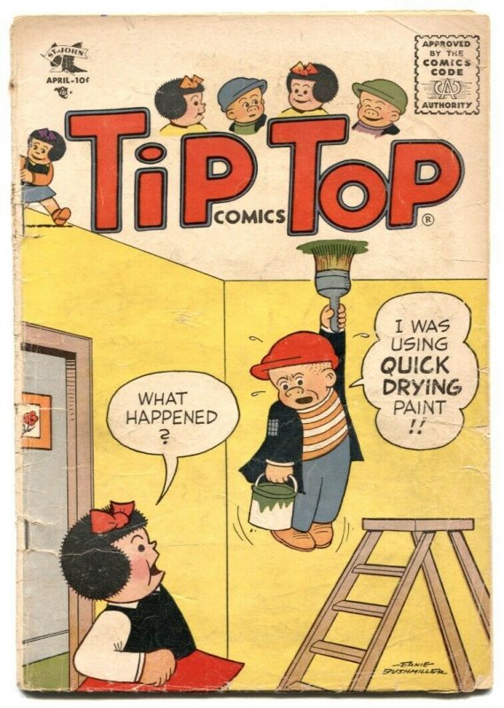 Tip Top Comics #197 1956-PEANUTS- Nancy- G