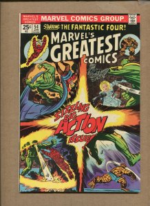 MARVEL'S GREATEST COMICS #54 - 1975 (Grade 5.5) WH