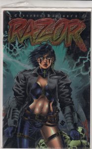 RAZOR #1 VOL.2 1996 LONDON NIGHT HOLOCHROMIUM ED. WRAPAROUND