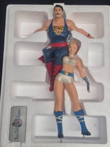 DC Collectibles DC Bombshells Power Girl & Superman Statue 1144/5200
