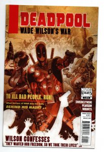 Deadpool Wade Wilson's War #1 2 3 & 4 - 2010 - NM