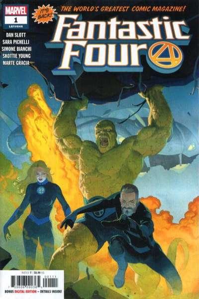 Fantastic Four (2018 series)  #1, NM + (Stock photo)