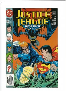 Justice League America #66 VF+ 8.5 DC Comics 1992 Batman,Superman