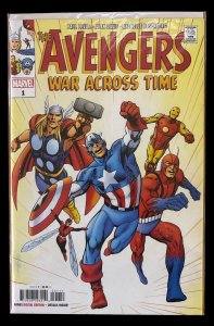 The Avengers War Across Time #1-5 Run Lot Paul Levitz Marvel Comics 2023
