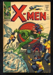 X-Men #21 FN+ 6.5