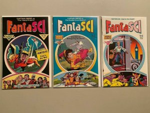FantaSCI lot 3 different #2,5,6 8.0 VF (1986 Apple) 