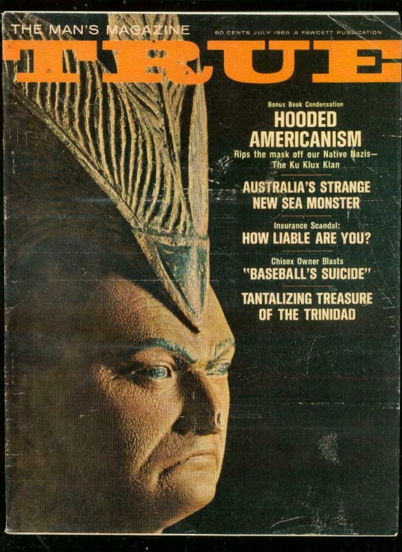 True Magazine July 1965- Outward Bound - Sea Monster