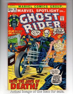 Marvel Spotlight #10 (1973) Early Ghost Rider appearance!  / BRZ2