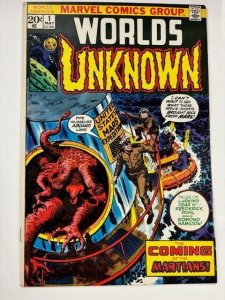 Worlds Unknown #1 (May 1973)  VF Pohl/Hamilton adapt Angelo Torres, Reese, Kane