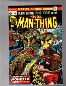 MAN THING (1974) 8 FINE-VERY FINE August 1974