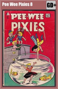 Pee Wee Pixies 8 (1958) GD+ Silver Age IW comic