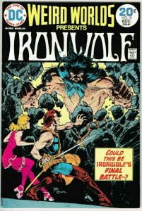 Weird Worlds #10 (1972) - 8.0 VF *Ironwolf/Great Kaluta Cover*