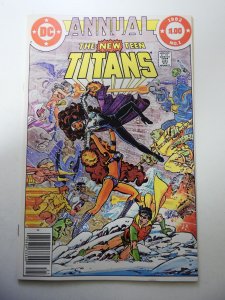 The New Teen Titans Annual #1 (1982) VF+ Condition