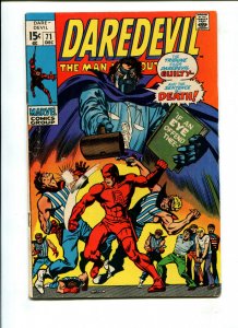 Daredevil #71 Gene Colan Art (7.0) 1970 