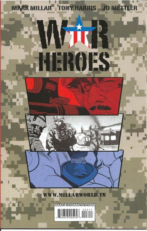 War Heroes #3 (2009) - NM