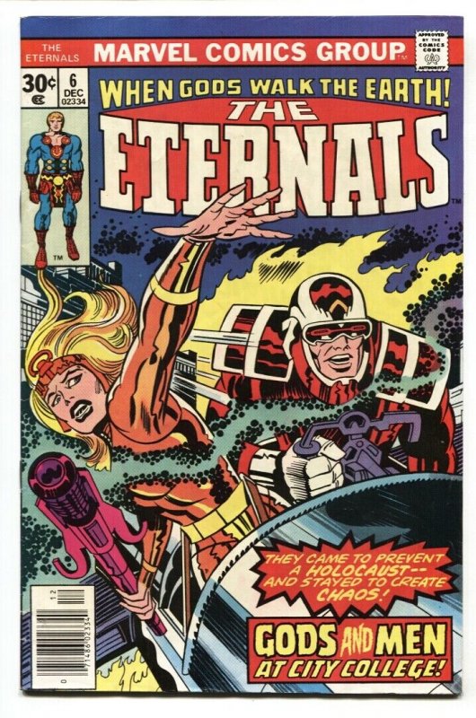 THE ETERNALS #6 1st app Hogan Dr Holden Jack Kirby Marvel 1976