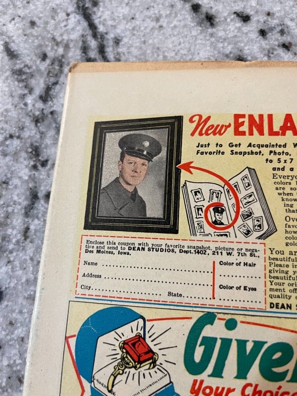 Liberty Comics # 10 VF/NM Green Comic Book Pre-Code Golden Age MISPRINT 2 J877