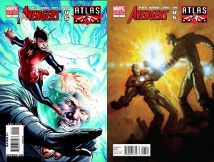 Avengers vs Atlas #2-3 Incentive Variants (2010) Marvel Comics -2 Comics