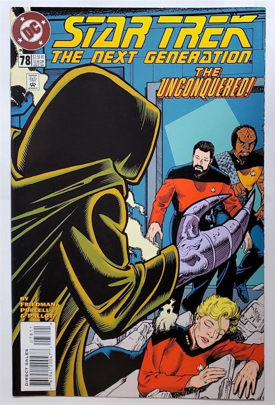 Star Trek: The Next Generation #78 (Dec 1995, DC) VF- 