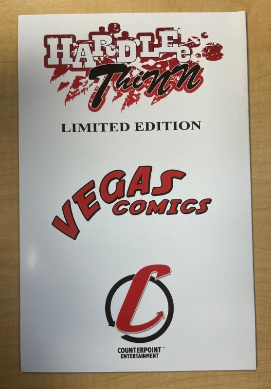 Hardlee Thinn #1 Pulp Fiction Homage 2017 Vegas Comics Exclusive Variant