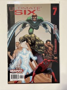 Ultimate Six 1-7 Complete Series Set Spider-Man Kraven Bendis 2003 Marvel Comics 