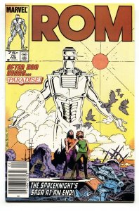 ROM #75-MARVEL comic book 1985-LAST ISSUE-KEY ISSUE-Newsstand ed NM-
