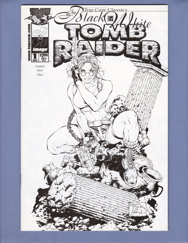 Top Cow Classics Black & White Tomb Raider #1 VF/NM Top Cow 2000