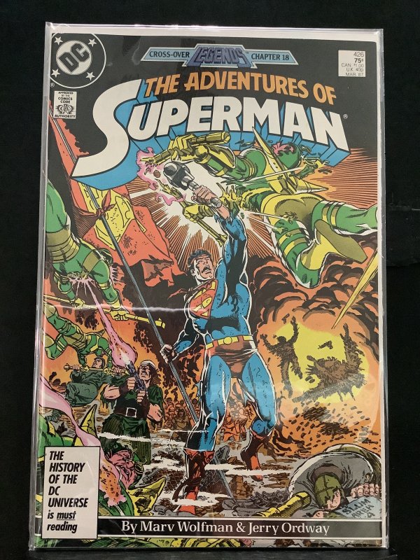 Adventures of Superman #426 Direct Edition (1987)