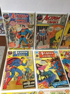 Action Comics 405 407-410 416 420 423 425 428-432 435 438 439 447 449 + More A7