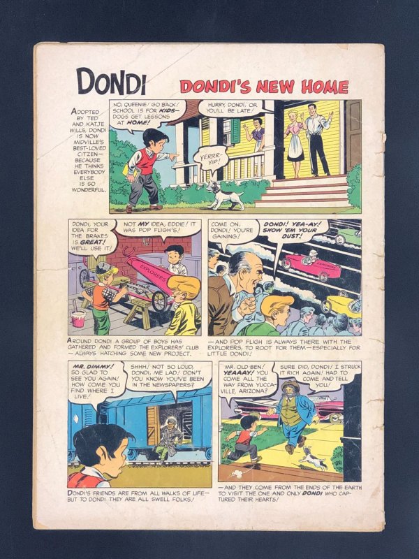 Four Color #1276 (1961) Featuring Dondi