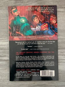2014 JUSTICE LEAGUE Volume 1 Origin by Jim Lee TPB SC FVF 7.0 4th DC Comics