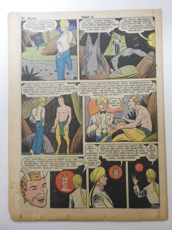 The Spirit #202 (1944) Newsprint Comic Insert Rare!