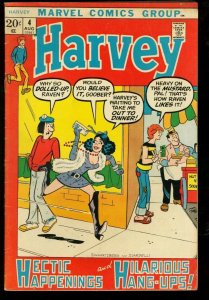 HARVEY #4-MARVEL COMICS-HIPPY COVER VG