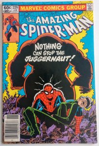 The Amazing Spider-Man #229 NEWSSTAND (FN/VF)(1982)