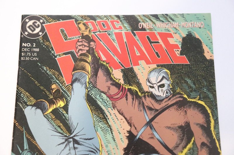 Doc Savage Comic #2 Dec 1988 DC Comics