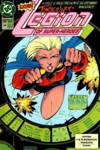 Legion of Super-Heroes (1989 series)  #34, NM- (Stock photo)