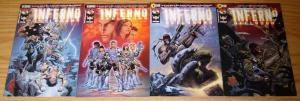 Inferno: Hellbound #0 & 1-3 VF/NM complete series - marc silvestri - top cow