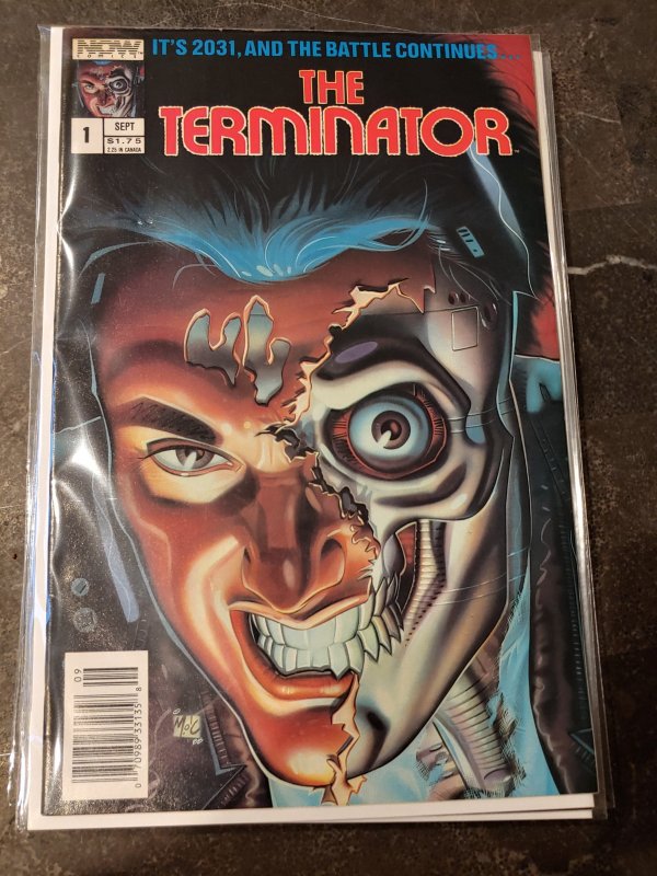 The Terminator #1 Newsstand Edition (1988)