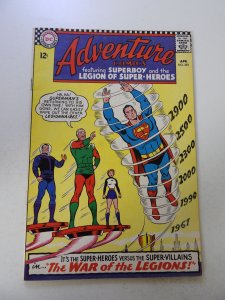 Adventure Comics #355 (1967) VG+ condition bottom staple detached from cover