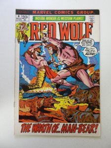 Red Wolf #4 (1972) FN- condition