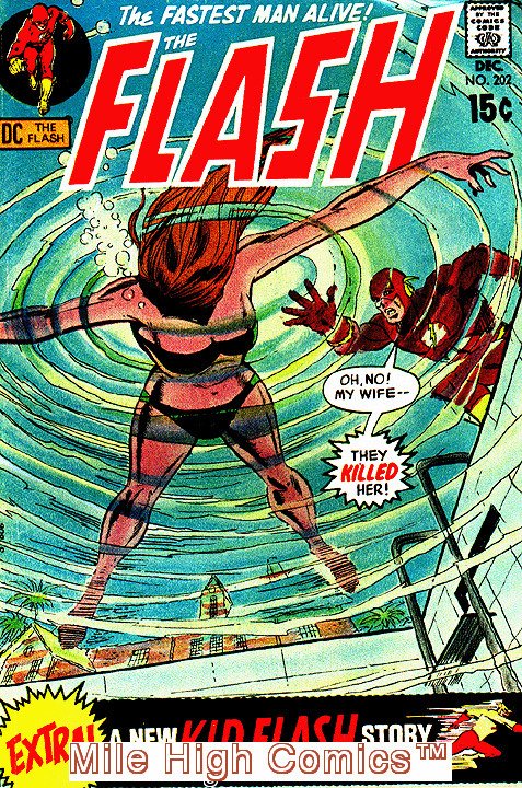 FLASH  (1959 Series)  (DC) #202 Very Good Comics Book