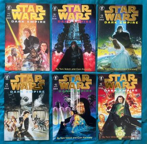 Star Wars: Dark Empire LOT #1-6 - Gold Edition Variants. (9.0/9.2) 1993